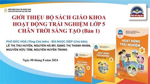 Hình ảnh tập huấn, bồi dưỡng lại sách giáo khoa lớp 5 - Môn Hoạt động trải nghiệm - Năm học 2024 - 2025