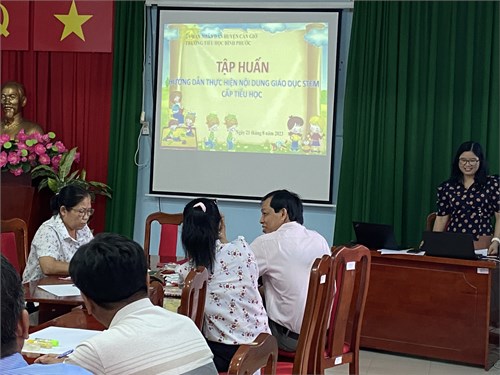 Chuyên đề STEM - Năm học 2023-2024