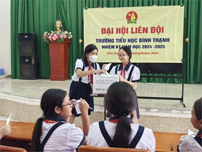 Đại hội Liên đội năm học 2024 - 2025