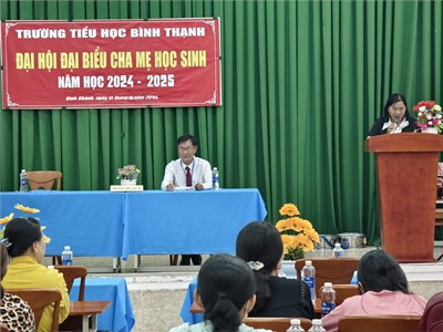 Đại hội đại biểu Cha Mẹ học sinh năm học 2024 - 2025