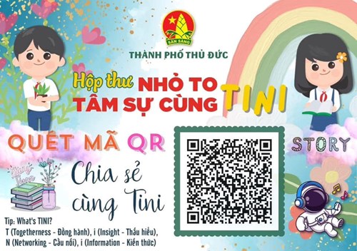 Chương trình  nhỏ to tâm sự cùng tini  năm học 2024 - 2025