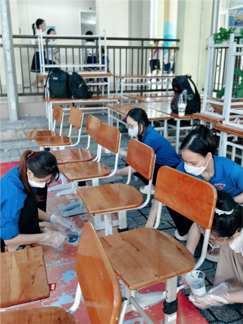 Công trình thanh niên: “Chỉnh trang bố trí phòng nghệ thuật hỗ trợ hội thi giáo viên dạy giỏi các cấp và open house.”