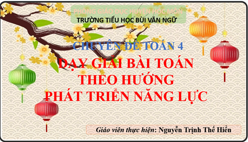 Tìm hai số khi biết tổng và hiệu của hai số đó