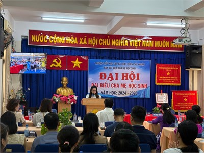 Đại hội cha mẹ học sinh năm học 2024-2025