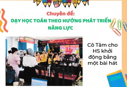 Chuyên đề - dạy học toán theo hướng phát triển năng lực