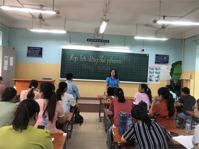 Họp Hội Đồng Sư Phạm. Năm học 2024 - 2025