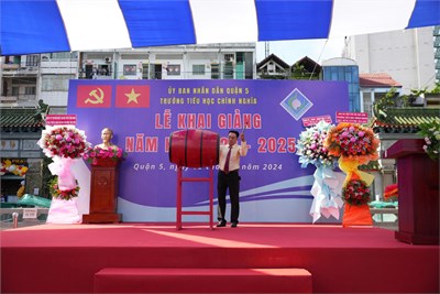 [lễ khai giảng năm học 2024-2025]