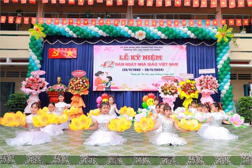 Chào mừng ngày Nhà giáo Việt Nam 20/11/2024