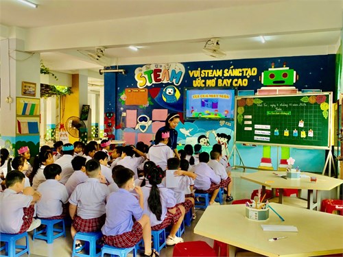 Thao giảng  Vận dụng dạy học theo trạm vào môn Toán Lớp 3 .