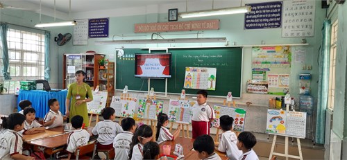 Giáo dục STEM Khối 1 - Tiết dạy Bài học Stem “Bảng các số đến 100”