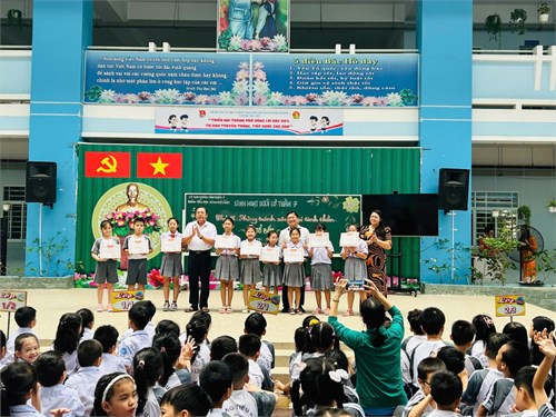 Kết quả hội thi “tìm hiểu về anh hùng lê văn tám”