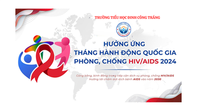 Hưởng ứng Tháng hành động Quốc gia phòng, chống HIV/AIDS năm 2024.