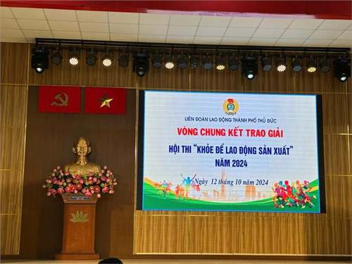 Vòng Chung kết Hội thi  Khỏe để lao động, sản xuất  năm 2024