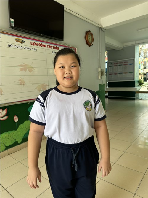 Tuyên dương em Phương Nghi - Lớp 4/9 làm việc tốt (sáng ngày 20/3/2024)