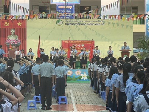 Sinh hoạt dưới cờ tuần 30/HKII (sáng ngày 15/4/2024)