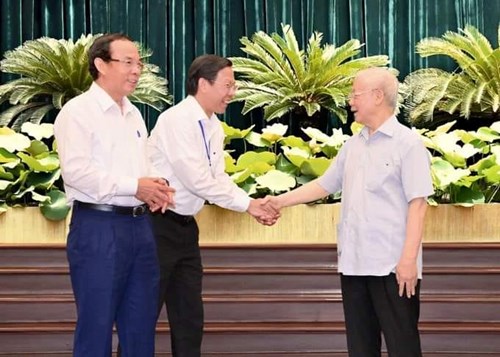 Quyết tâm xây dựng tphcm văn minh, hiện đại, nghĩa tình, xứng đáng với niềm tin và kỳ vọng của tổng bí thư nguyễn phú trọng