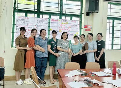 Từ 08/7/2024 đến 17/7/2024, CBQL-GV trường TH Hồ Văn Cường tham dự lớp tập huấn thay sách lớp 5