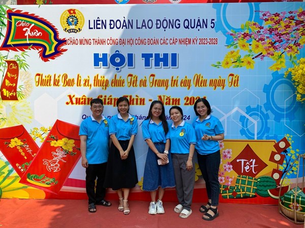 Hội thi Thiết kế Bao lì xì, thiệp chúc Tết và Trang trí cây Nêu ngày Tết Xuân Giáp Thìn năm 2024