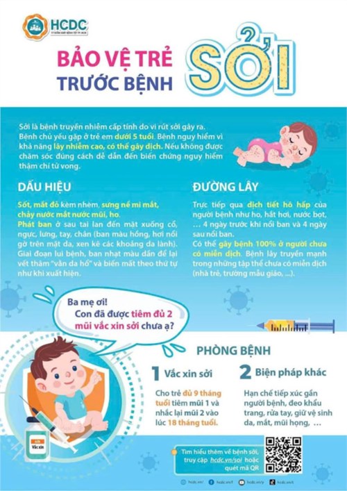 Chung tay đẩy lùi dịch sởi - bảo vệ trẻ trước bệnh sởi