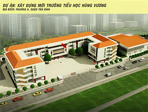 Dự án: Xây dựng mới trường Tiểu học Hùng Vương