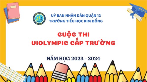 Tổ chức cuộc thi Violympic cấp Trường NH 2023 - 2024