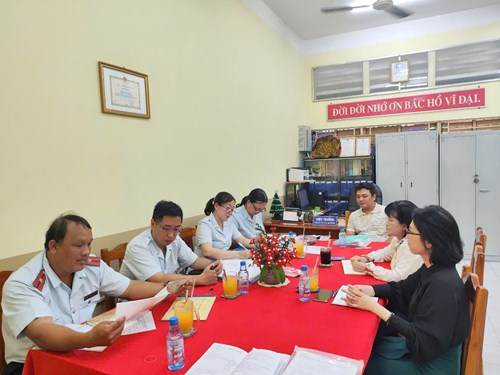 Đón đoàn kiểm tra  an toàn thực phẩm thành phố hồ chí minh.