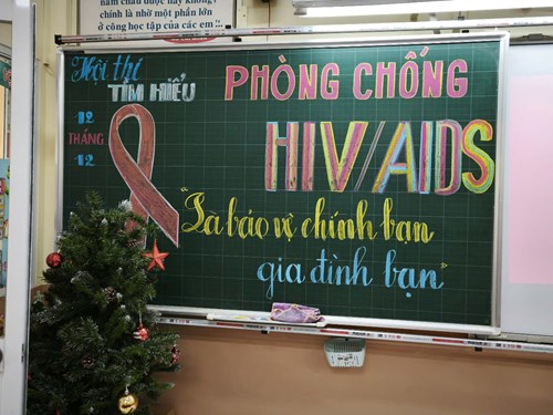Thi trắc nghiệm phòng chống hiv/aids