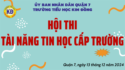 Hội thi tài năng tin học cấp trường năm học 2024-2025