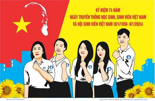 Kỷ niệm 74 năm Ngày truyền thống học sinh, sinh viên và Hội Sinh viên Việt Nam (09/01/1950 - 09/01/2024)