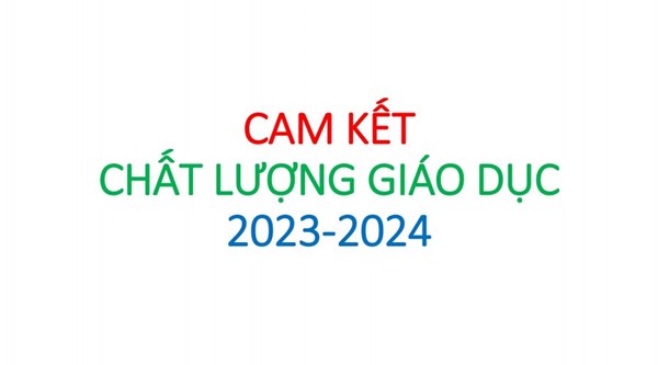 Cam kết chất lượng giáo dục của trường Tiểu học Lê Đình Chinh, Học kỳ I năm học 2023-2024 theo Thông tư số 36/2017/TT-BGDĐT ngày 28 tháng 12 năm 2017 của Bộ Giáo dục và Đào tạo.