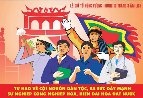 Kỷ niệm Lễ Giỗ Tổ Hùng Vương - Mùng 10 Tháng 3 Âm lịch