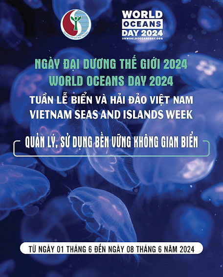 V/v tổ chức các hoạt động hưởng ứng Tuần lễ Biển và Hải đảo Việt Nam và hưởng ứng Ngày Đại dương thế giới năm 2024 trên địa bàn Huyện