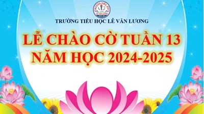 Sinh hoạt dưới cờ tuần 13 - năm học 2024-2025