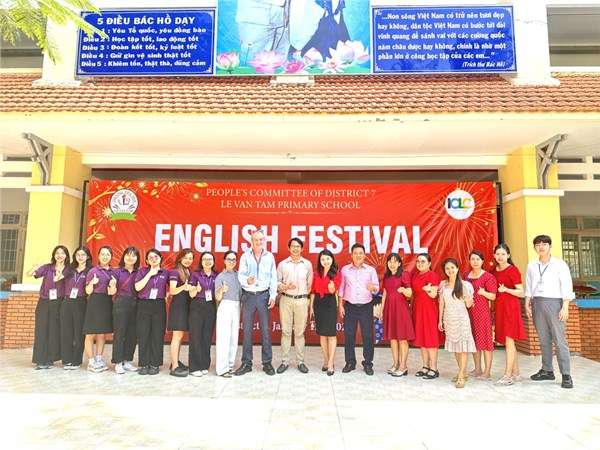 Ngày Hội tiếng Anh Trường Tiểu học Lê Văn Tám
