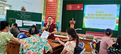 Chuyên đề: Dạy đọc theo hướng phát triển năng lực cho học sinh lớp 5