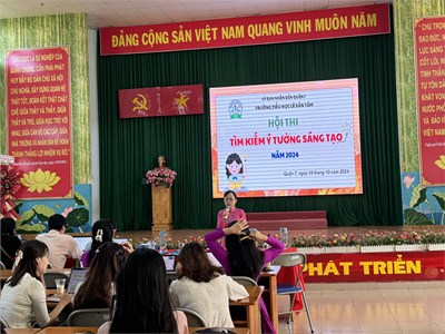 Chung Kết  Hội thi tìm kiếm ý tưởng sáng tạo Trường Tiểu Học Lê Văn Tám – Năm học 2024 - 2025 