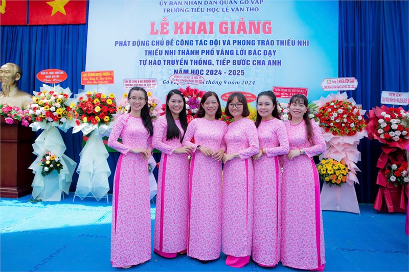 Giới thiệu tổ chuyên môn khối 1 - Năm học 2024 - 2025