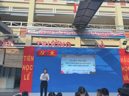 Tuyên truyền phòng chống bệnh tay chân miệng