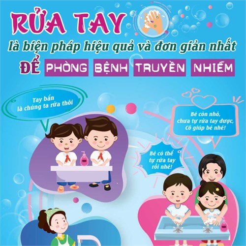 Tài liệu, clip truyền thông về rửa tay. Rửa tay là biện pháp hệu quả và đơn giản nhất để phòng bệnh truyền nhiễm.