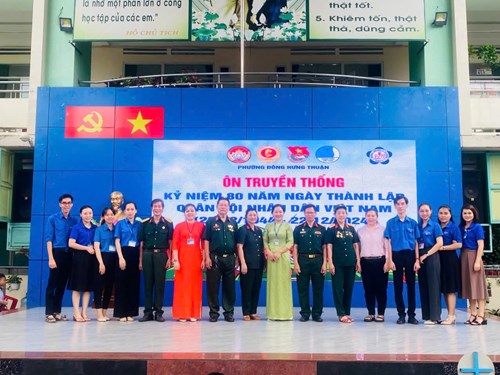 Kỷ niệm 80 năm ngày thành lập Quân đội Nhân dân Việt Nam (22/12/1944 – 22/12/2024)