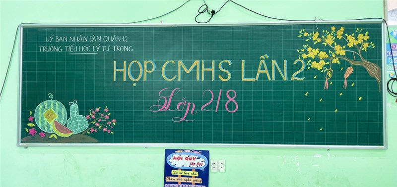 Họp phụ huynh học sinh cuối kì 1 năm học 2023 - 2024