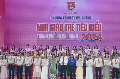 Nhận tuyên dương  Nhà giáo trẻ tiêu biểu cấp Thành phố  năm 2024