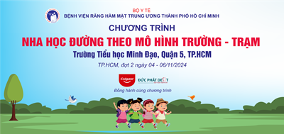 Chương trình Nha học đường mô hình Trường - Trạm tại trường Tiểu học Minh Đạo (Đợt 2)