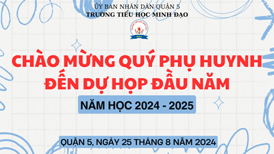 Buổi họp phụ huynh học sinh đầu năm học 2024-2025