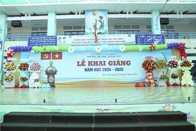 Lễ khai giảng năm học 2024 - 2025