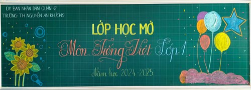 🌻 🌻 🌻 Lớp học mở - Môn: Tiếng Việt lớp 1 🌻 🌻 🌻