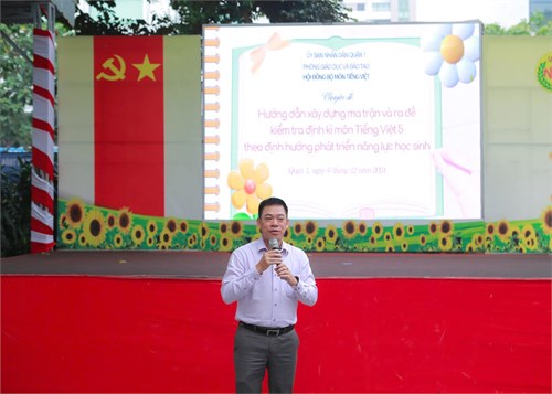 Chuyên đề  Hướng dẫn xây dựng ma trận và ra đề kiểm tra định kì môn Tiếng Việt 5  năm học 2024-2025