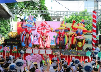 Trường Tiểu học Nguyễn Bỉnh Khiêm khai giảng năm học mới