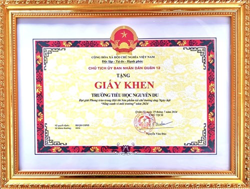 Ngày hội “sống xanh vì môi trường” năm 2024