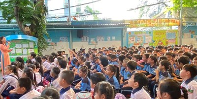 Sinh hoạt dưới cờ Tuần 10.